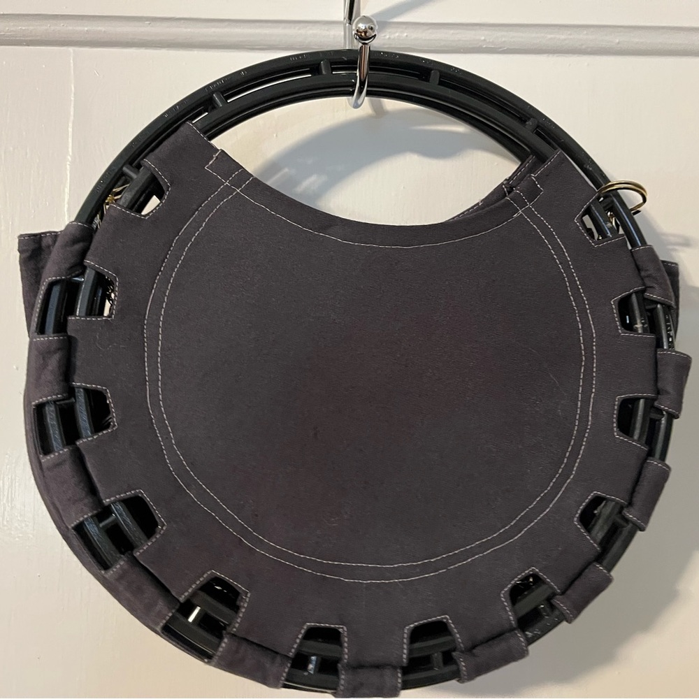 Canvas tote/ clutch
